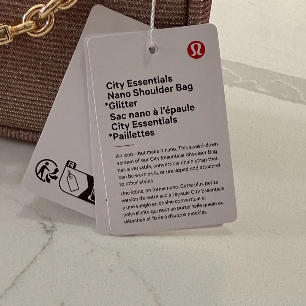 lululemon pink Glitter Nano Bag - Picture 3 of 11